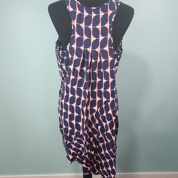STYLUS Dress Size M Asymmetrical Geo Print Beach Pool Cover Up Blue Red
Lot K - Picture 2 of 5